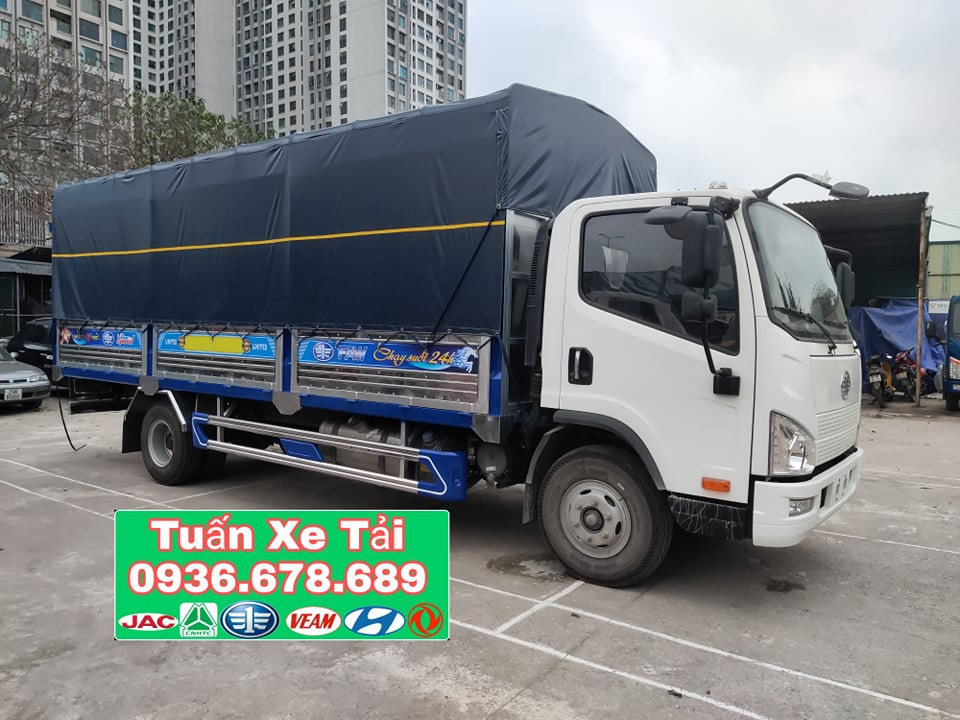Khuyến mại lớn xe tải Faw Tiger 8 tấn thùng dài 6m2