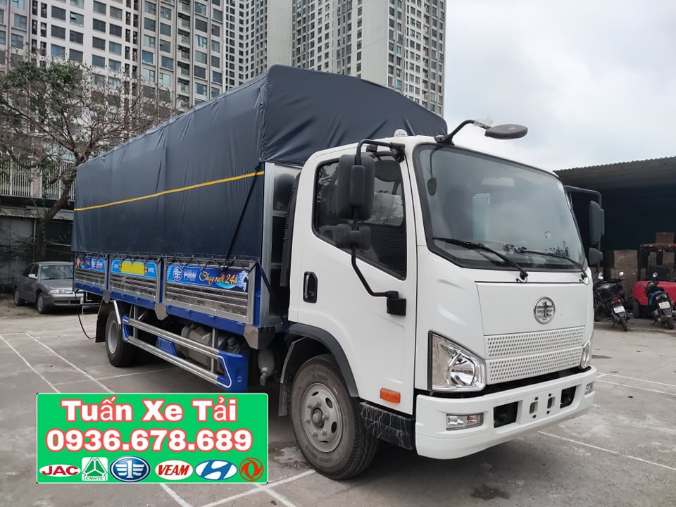 Khuyến mại lớn xe tải Faw Tiger 8 tấn thùng dài 6m2