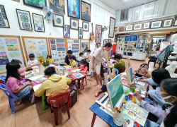 Xưởng vẽ 91 lớp vẽ tại quận 2 dành cho bé thiếu nhi
