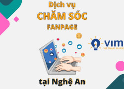 Dịch vụ chăm sóc fanpage tại Nghệ An