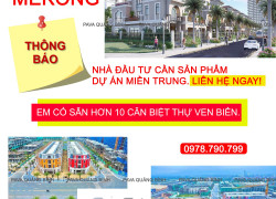 Cần bán gấp nhà biệt thự ven biển tại dự án nam mekong hà nội