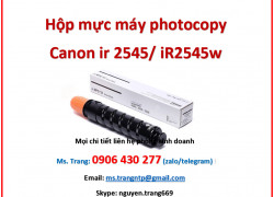 Hộp mực in máy photocopy Canon 2545w/2545 giá tốt