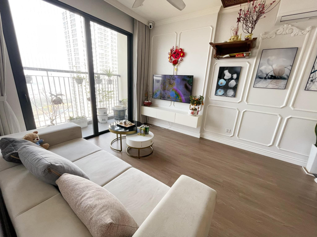 Chính chủ cho thuê căn hộ 2PN, 54m2, 9,5tr/tháng, full nội thất cực đẹp, Vinhomes Smart City