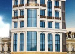Bán tòa nhà VP Loại A 9 tầng mặt phố Hoàng Ngân_Nguyễn Thị Định. DT230m2, MT16m, Giá 135 tỷ