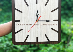 Xưởng chuyên sản xuất đồng hồ gỗ, đồng hồ treo tường giá rẻ