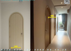 Cửa nhựa vòm Composite giá rẻ tại Thuận An - Bình Dương