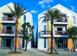 Sập hầm cần thanh lý ngay Shophouse Maison De Ville Hoian d'Or