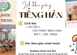 Học tiếng Hàn từ con số 0