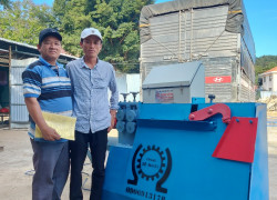 Giá máy bẻ đai sắt tại Lâm Đồng của công ty Lê Nguyễn