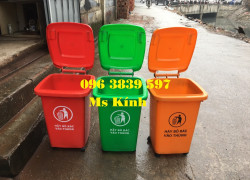 Bán sỉ thùng rác nhựa 60 lít, thùng đựng rác gia đình 60 lít nhỏ gọn, tiện lợi - 096 3839 597 Ms Kính