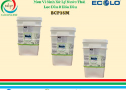 vi sinh BCP35M xử lý nước thải có độ mặn cao