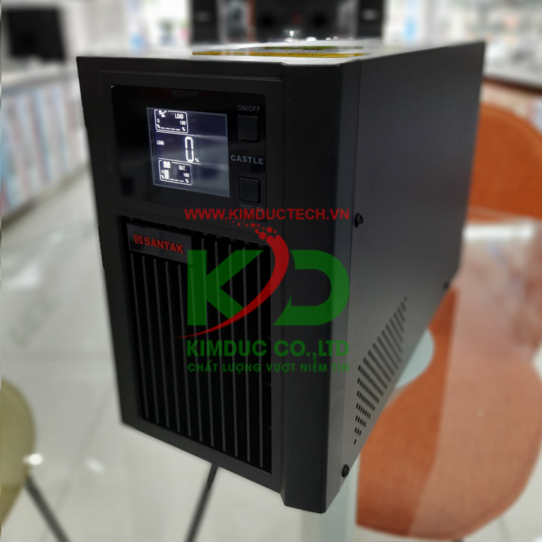 Bộ Lưu Điện SANTAK Online C3K-LCD 3000VA/2700W Mới 100% - Giá đã có VAT 10%
