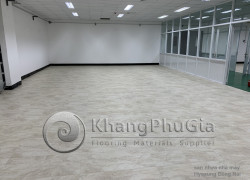 Sàn nhựa lót văn phòng, nhà xưởng vân gỗ, vân đá