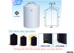 Bồn chứa hóa chất TEMA Loại BIG TANK chứa dung tích lớn từ 10M3 đến 50M3