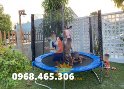 Sàn nhún lò xo trampoline nhập khẩu dành cho trẻ em