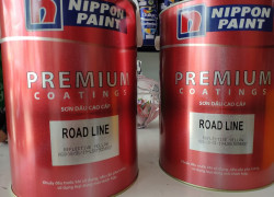 Cửa hàng bán sơn kẻ vạch Nippon roadline đỏ vàng trắng đen chính hãng giá rẻ tại TPHCM
