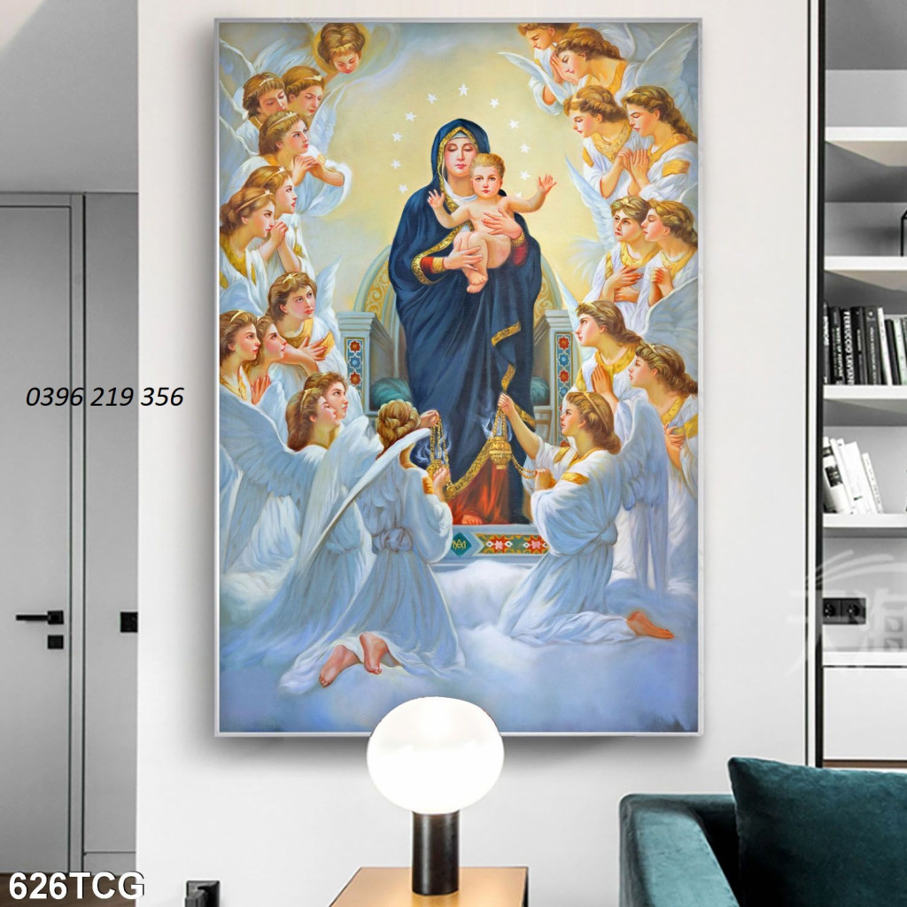 Gạch men 3d công giáo, tranh Thiên chúa-gạch tranh đẹp 3d