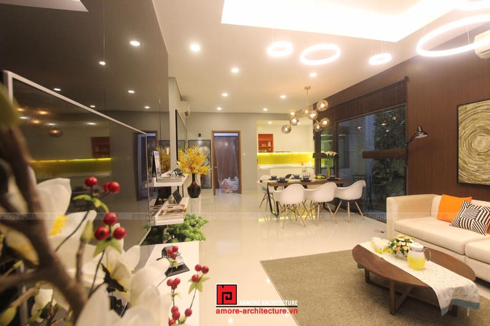 Cho thuê liền kề Gamuda Gardens 118m2 3 tầng đủ đồ đầy đủ nội thất siêu đẹp