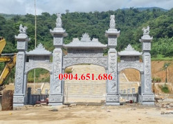 Địa chỉ thiết kế thi công làm cổng chùa, cổng đình theo yêu cầu uy tín