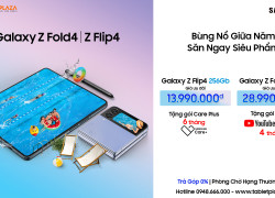 Trả góp Galaxy ZFLip 4 0% lãi suất tại Tablet Plaza