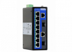 IES2210-8P2GC-2P48-240W: Switch công nghiệp 8 cổng PoE Ethernet + 2 cổng Combo Gigabit Quang SFP