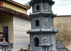 Mộ tháp bằng đá xanh đẹp nhất bán tại Lai Châu