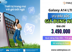 Samsung Galaxy A14 Chính hãng giá 3.590 triệu, Tặng sạc nhanh Thủ Đức