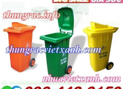 Thùng rác 120 lít nắp hở MGB140
