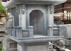 17+ cần thơ miếu thờ sơn thần bằng đá đẹp cây hương am trang