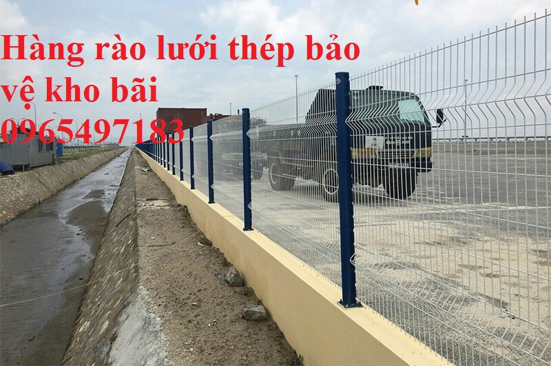 Hàng rào lưới thép mạ kẽm, hàng rào lưới thép sơn tĩnh điện tại Hà Nội