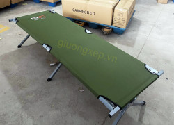 Giường gấp quân đội khung nhôm QĐ50- freeship toàn quốc