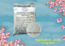 MgCl2.6H2O - Khoáng Magie clorua dạng vảy nhập khẩu Ấn Độ