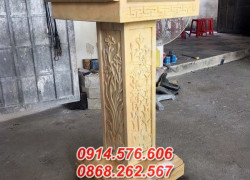 mẫu 648 cây hương thờ bằng đá bán ninh thuận - sơn thần linh thiên địa