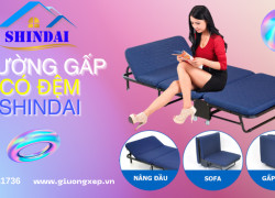 Giường gấp có đệm