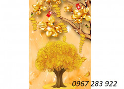 Tranh sứ ngọc gạch men trang trí tường