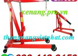 Cẩu thủy lực mini bằng tay 3000kg – cẩu mốc động cơ 3 tấn giá siêu rẻ