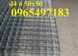 Lưới thép hàn d4 ô 50x50, lưới thép hàn phi 4 ô 50x50, lưới thép hàn d4 a 50x50 có sẵn . Nhận sản xuất theo yêu cầu