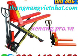 Xe nâng tay cắt kéo 1.5 tấn nâng cao 800mm - xả kho giá sốc