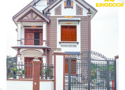 Cửa thép vân gỗ tại Bạc Liêu - Kết hợp giữa độ bền và sự Quý tộc