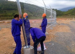 Sản xuất và lắp đặt hàng rào lưới thép, Lưới thép hàng rào mạ kẽm, mạ kẽm nhúng nóng,sơn tĩnh điện