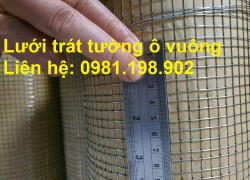 Lưới thép hàn tô tường, lưới thép hàn ô 5x5,10x10 trát tường giá rẻ