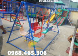 Xích đu đồ chơi trẻ em 3 dạng 8 chỗ ngồi chất lượng cao