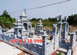 Phú Yên Mẫu lăng mộ đá nguyên khối đẹp bán tại Phú Yên, khu khuôn viên nhà mồ gia tộc gia đình dòng họ