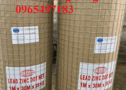 lưới thép hàn mạ kẽm nhúng nóng ô 12x12, 15x15, 25x25 khổ 1m, 1,2m