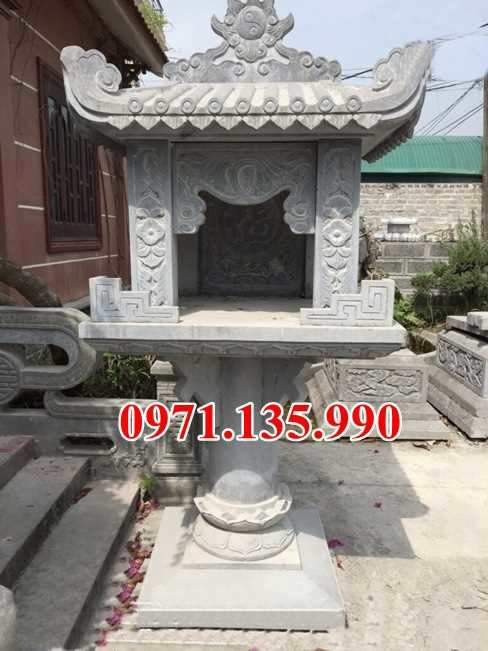 Tiền Giang 070 mẫu bàn thờ thiên đá để nhà thờ đẹp bán tại Tiền Giang - thờ thần linh, sơn thần, thờ ngoài trời