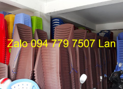 Bán sỉ lẻ ghế dựa cao nhựa Việt Thành tại quận 12