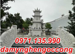 Lâm Đồng 60 Mẫu mộ tháp đá hiện đại đẹp bán Tại Lâm Đồng - mộ tháp phật giáo