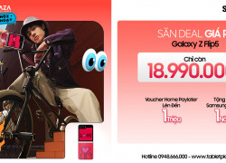 Săn deal giá rẻ cùng điện thoại Galaxy Z Flip 5 5G