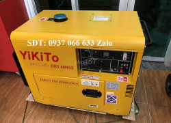 Xả kho Máy phát điện dầu chống ồn 6kw Yikito DHY6000SE chất lượng giá rẻ