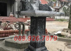 Mẫu cây hương đá không mái đặt trước mộ bán Kon Tum - lăng mộ, nghĩa trang nhà mồ